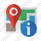 Map Location Information Icon