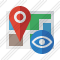 Map Location View Icon