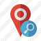 Map Pin Search Icon