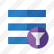 Menu Filter Icon