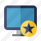 Monitor Star Icon