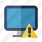 Monitor Warning Icon