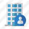 Office Building User Icon