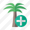 Palmtree Add Icon