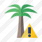 Icône Palmtree Warning