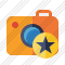 Photocamera Star Icon