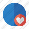 Point Blue Favorites Icon