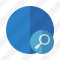 Point Blue Search Icon