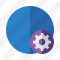 Point Blue Settings Icon