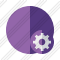 Point Purple Settings Icon