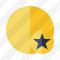 Point Yellow Star Icon