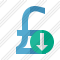 Pound Download Icon