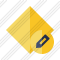 Rhombus Yellow Edit Icon