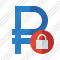 Ruble Lock Icon