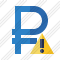 Ruble Warning Icon