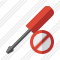 Screwdriver Block Icon