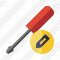 Screwdriver Edit Icon