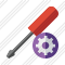 Screwdriver Settings Icon