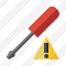 Screwdriver Warning Icon