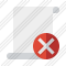 Script Blank Cancel Icon