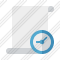 Script Blank Clock Icon