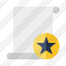 Script Blank Star Icon