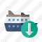 Icône Ship Download