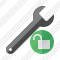 Icône Spanner Unlock