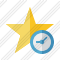 Star Clock Icon