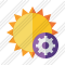 Sun Settings Icon