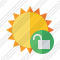 Sun Unlock Icon