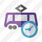 Tram Clock Icon