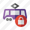 Tram Lock Icon