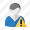 User 2 Warning Icon