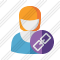 User Woman 2 Link Icon