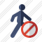 Walking Block Icon