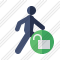 Walking Unlock Icon