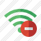 Wi Fi Green Stop Icon