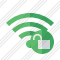 Icone Wi Fi Green Unlock