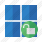 Windows Unlock Icon