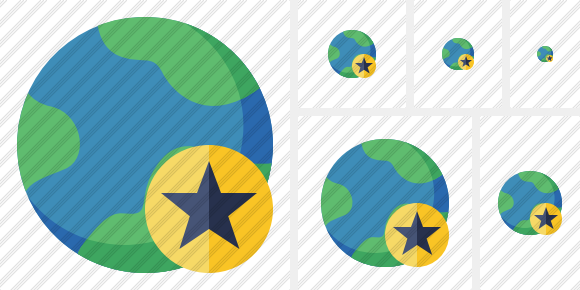 Internet Star Symbol Internet Star Symbol