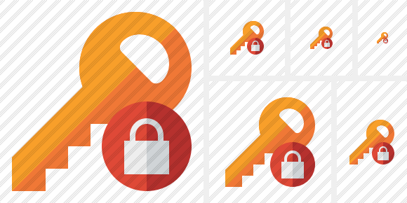Key Lock Icon Key Lock Icon