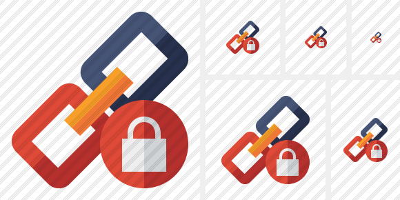 Link Lock Icon Link Lock Icon