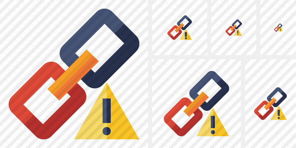 Link Warning Icon Link Warning Icon