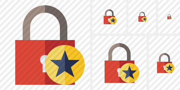 Icono Lock Star