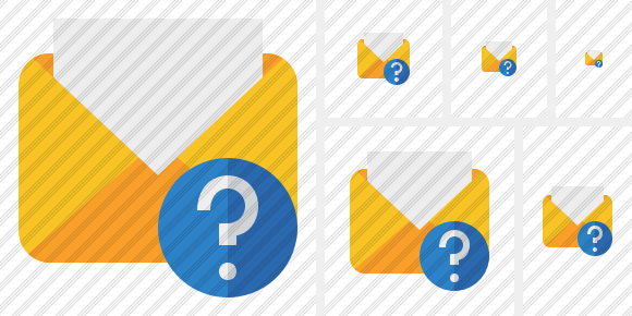 Mail Read Help Icon Mail Read Help Icon