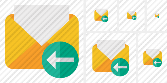 Mail Read Previous Icon Mail Read Previous Icon