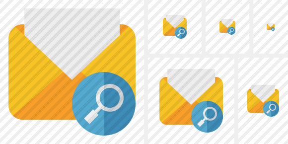 Mail Read Search Icon Mail Read Search Icon