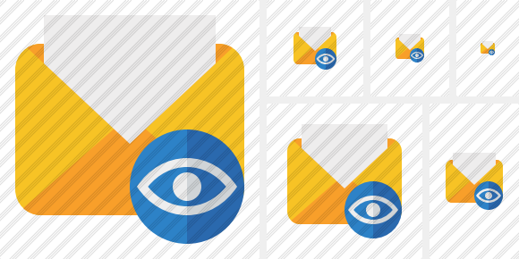 Mail Read View Icon Mail Read View Icon