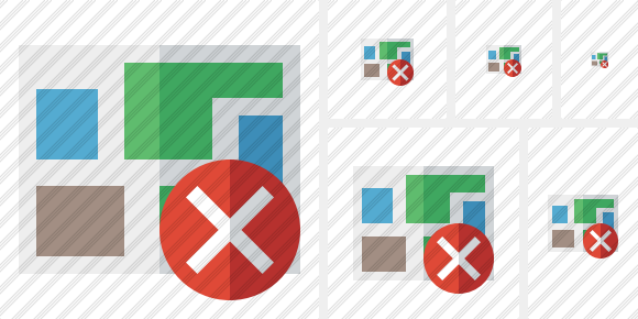 Map Cancel Icon Map Cancel Icon